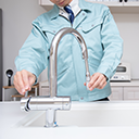 台所の蛇口修理の事例